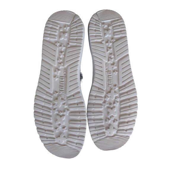 Nwt Hey Dude Wally Stretch Ozone 22 Men's Gray Slip On Loafer Shoes Size 13 - Picture 6 of 12